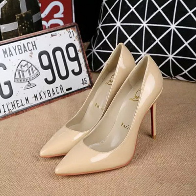 Christian Louboutin Shallow mouth stiletto heel Shoes Women--014